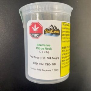 SHUCANNA CITRUS ROCK PR-10X0.5G