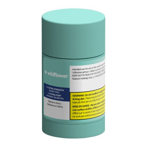 WILDFLOWER - WILDFLOWER EXTRA STRENGTH 1:1 RELIEF STICK - 60 GRAM