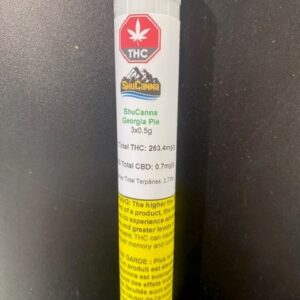 ShuCanna Georgia Pie 3 x 0.50 Pre Roll