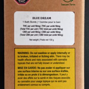 STEWART FARMS - BLUE DREAM BATH BOMB - 130 GRAM