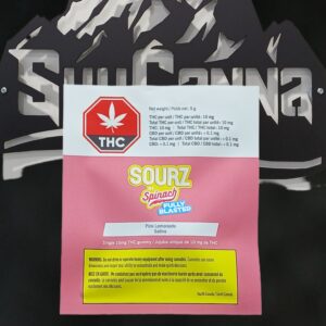 SOURZ BY SPINACH - FULLY BLASTED PINK LEMONADE - 5 GRAM